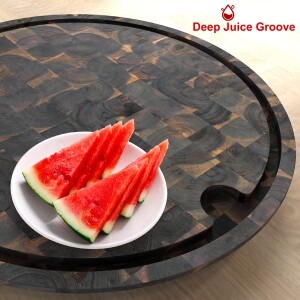 Samuraı Akasya Kesme Tahtası Espresso - TepeHome (1)