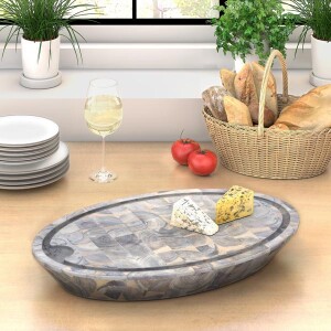 Samuraı Akasya Kesme Tahtası Org.White - TepeHome (1)