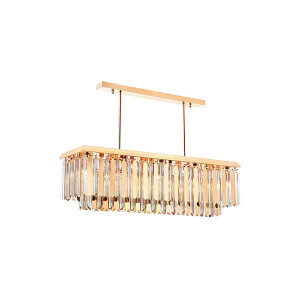 Av-4303-S30X100 Sarı Klasik Avize 100X30 - TepeHome