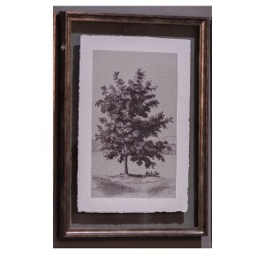Şeffaf Fonlu Ağaç Tablo 53X73 Cm - TepeHome (1)