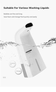 Sensörlu Sıvı Sabunluk 21X10X5Cm 250Ml - TepeHome
