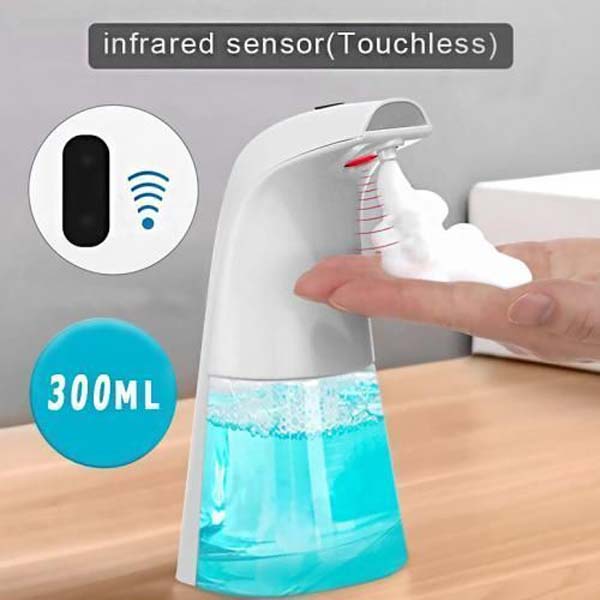 Sensorlu Usb Şarjlı Sıvı Sabunluk 300Ml - 6