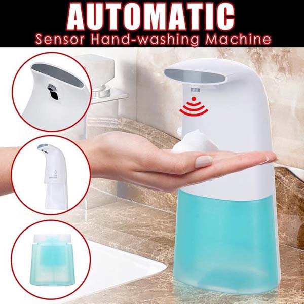 Sensorlu Usb Şarjlı Sıvı Sabunluk 300Ml - 7