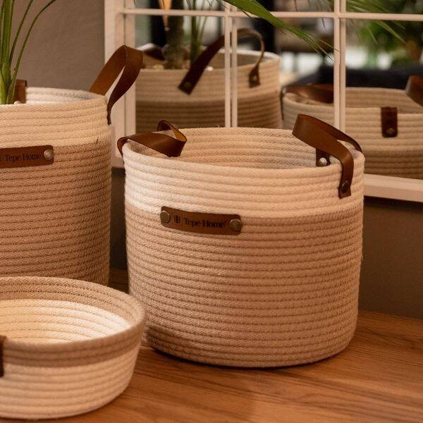 Sepet Krem Jüt 18*18 - 1