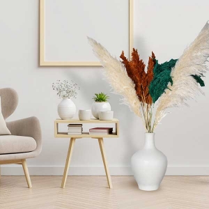 Seramik Vazo 10 Adt Pampas Krm-Ysl-Trnc - TepeHome