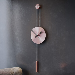 Serenity30Rosegold Duvar Saati - TepeHome