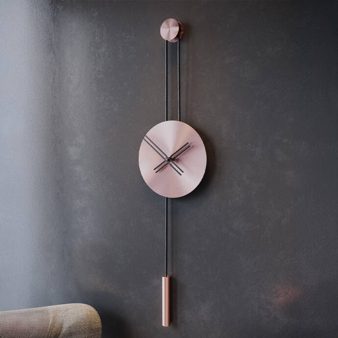 Serenity30Rosegold Duvar Saati - 1