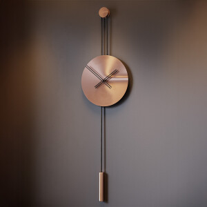 Serenity45Rosegold Duvar Saati - TepeHome