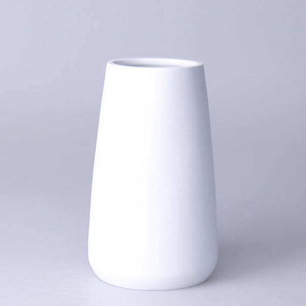 Simple Küçük Vazo Beyaz - 1