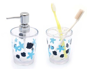 Sıvı Sabun Ve Diş Fırçalık 2Li Banyo Set - TepeHome