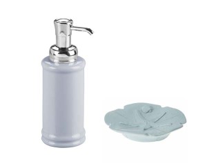 TepeHome - Sıvı Sabunluk Ve Sabunluk 2Li Banyo Seti