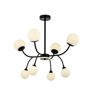 Av-1894-8Bsy Siyah Modern Avize - TepeHome