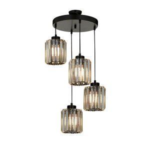 Av-65230-4T-Bsy Siyah Modern Avize - TepeHome