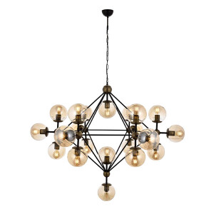 Av-4258-21Bsy Siyah Modern Avize - TepeHome