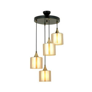 Av-65233-4T-Bsy-B Siyah Modern Avize - TepeHome