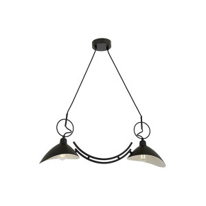 Av-9127-2Y-Bsy Siyah Modern Avize 78X20 - TepeHome
