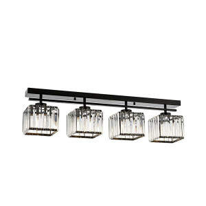 Av-1795-4Y-Bsy Siyah Modern Avize 80X15 - TepeHome