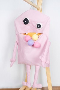 Soft Pink Monster Sepet - TepeHome (1)