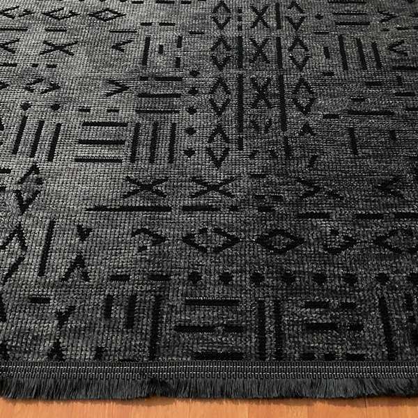 Şönil Dokuma Halı ÇTR Antrasit80x200 - 5