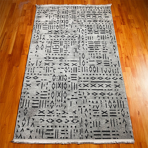 Şönil Dokuma Halı ÇTR Gri200x290 - 2