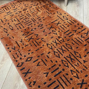 Şönil Dokuma Halı ÇTR Kiremit80x300 - TepeHome