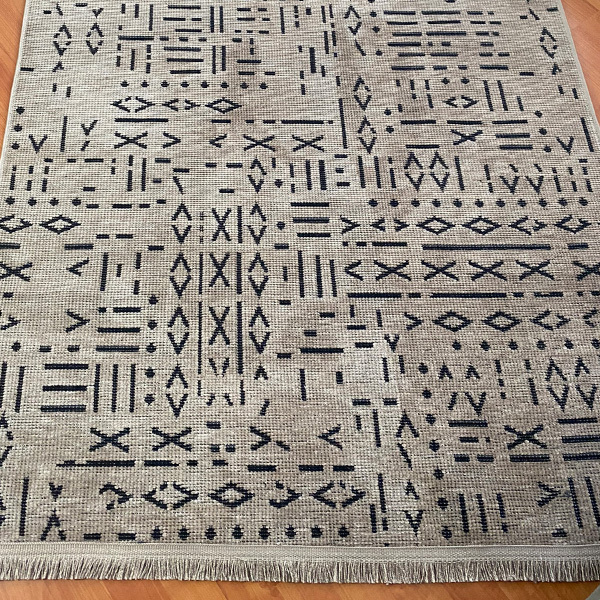 Şönil Dokuma Halı ÇTR Vizon200x290 - 3