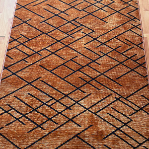 Şönil Dokuma Halı ÇZGL Kiremit200x290 - TepeHome (1)