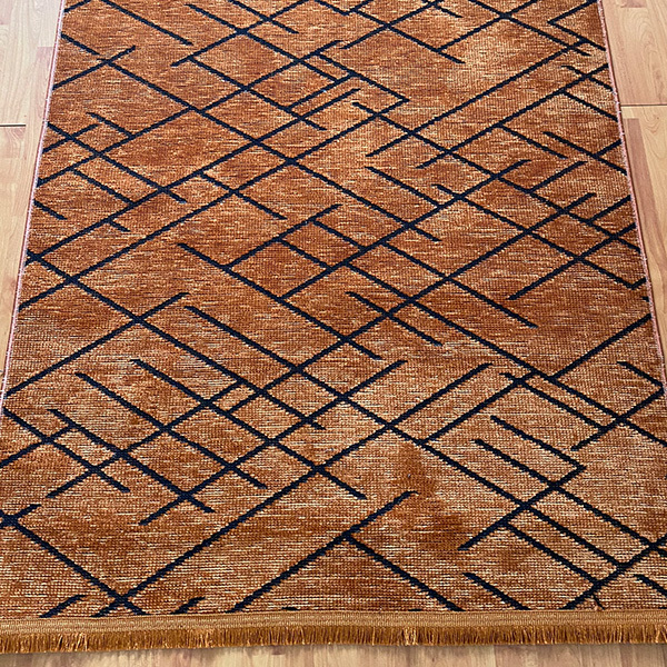 Şönil Dokuma Halı ÇZGL Kiremit200x290 - 3