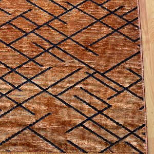 Şönil Dokuma Halı ÇZGL Kiremit200x290 - 5