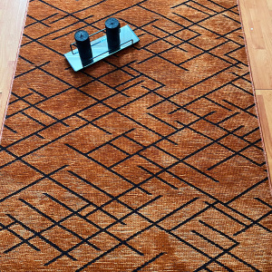Şönil Dokuma Halı ÇZGL Kiremit100x150 - TepeHome