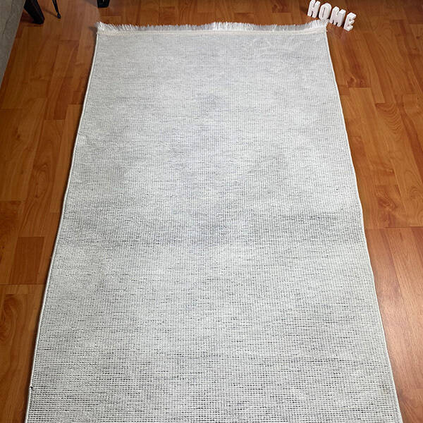 Şönil Dokuma Halı Point Açık Gri100x150 - 1