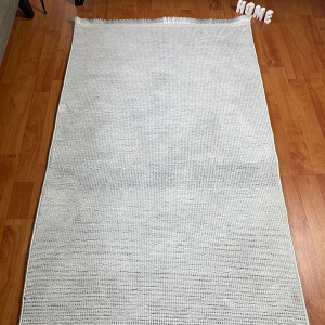 Şönil Dokuma Halı Point Açık Gri120x160 - TepeHome