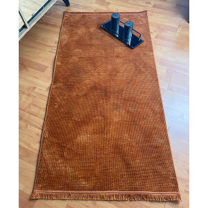 Şönil Dokuma Halı Point Kiremit80x150 - TepeHome (1)