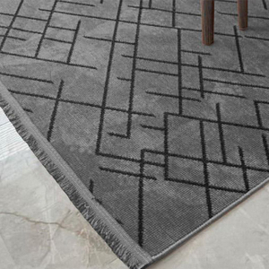 Şönil Dokuma HalıÇZGL Antrasit80150 - TepeHome (1)