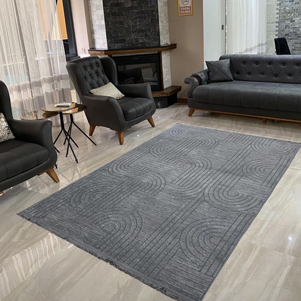 Şönil Dokuma HalıSDF Antrasit80200 - 1