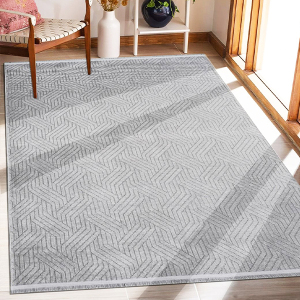 Şönil Dokuma HalıZGZ Gri80200 - TepeHome