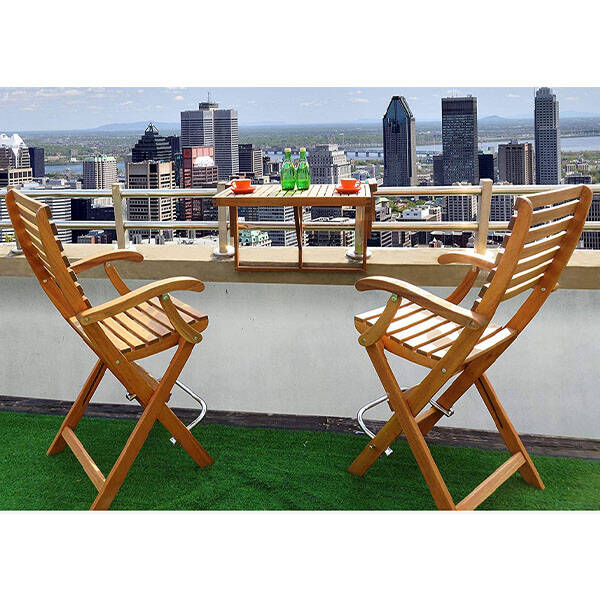 Stockholm Balkon Masası Golden Teak - 7