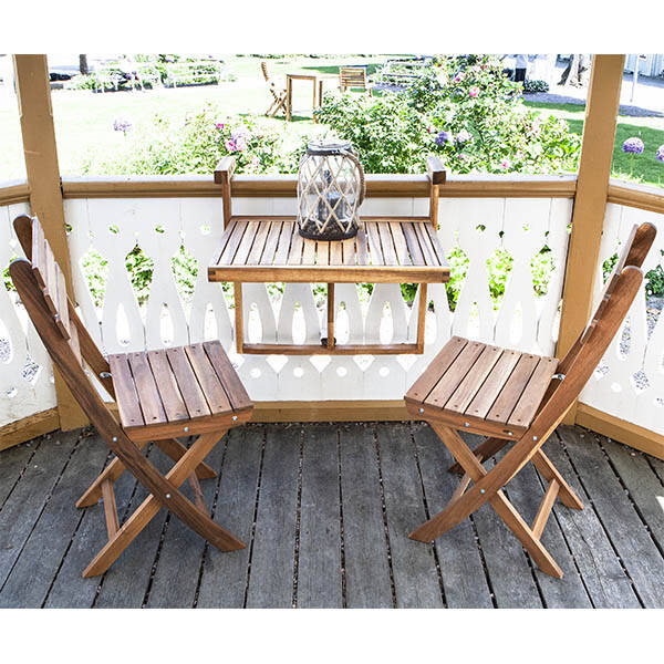 Stockholm Balkon Masası Golden Teak - 9