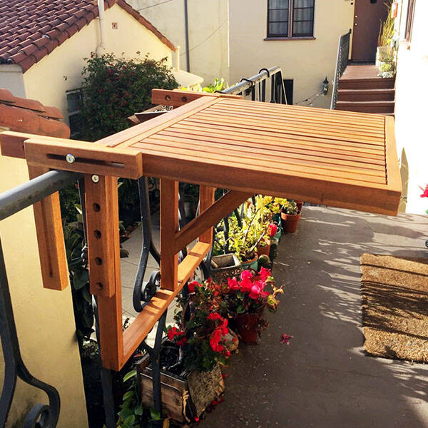 Stockholm Balkon Masası Golden Teak - 3