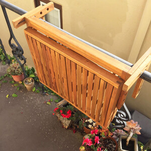 Stockholm Balkon Masası Golden Teak - 4