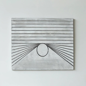 Stretched Lines Tablo - TepeHome