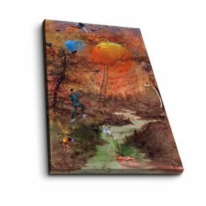 Süet Tablo FAMOUSART-61 - TepeHome