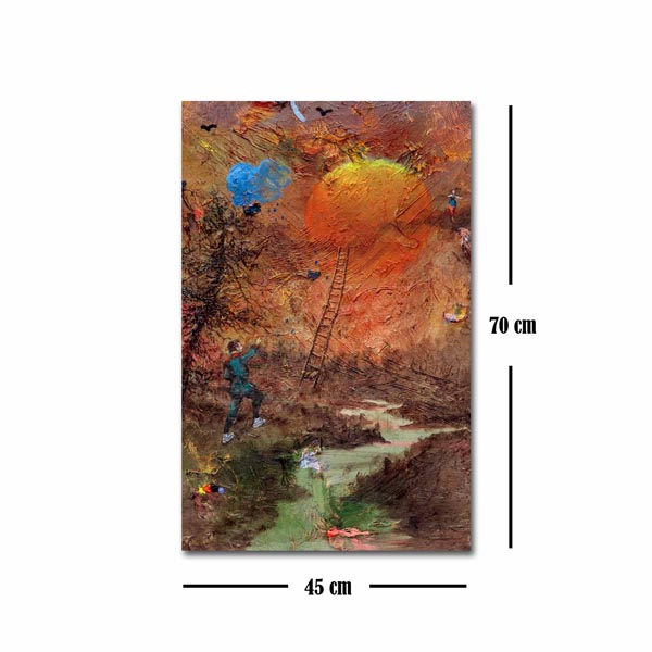 Süet Tablo FAMOUSART-61 - 3