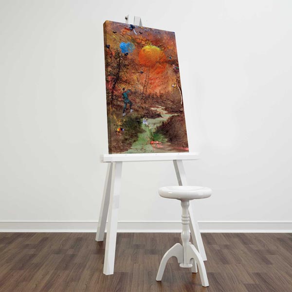 Süet Tablo FAMOUSART-61 - 4