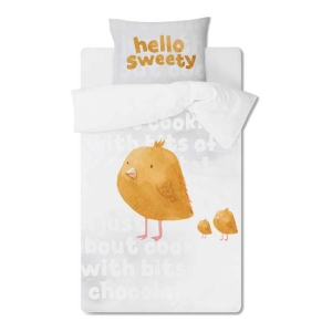 Sweety Yellow Bebek Nevresim Takımı - 1