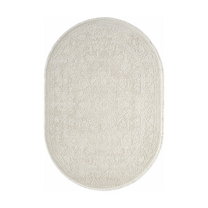 Taboo 1303 Krem Oval Halı - TepeHome