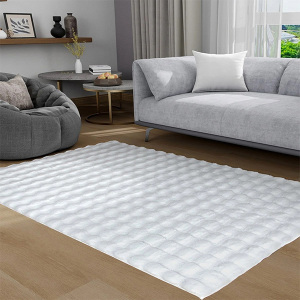 Tavşan Post Halı Düz Beyaz80x200 - TepeHome (1)