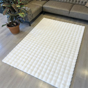 Tavşan Post Halı Düz Krem80x150 - TepeHome (1)