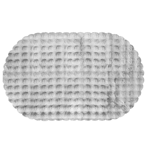 Tavşan Post Halı Oval Gri50x80 - 1
