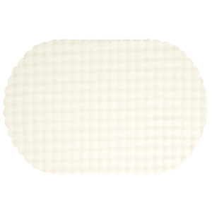 Tavşan Post Halı Oval Krem80x200 - TepeHome